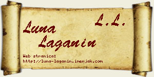 Luna Laganin vizit kartica